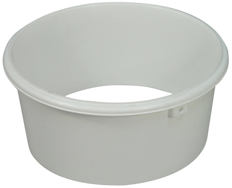 A replacement splash guard sleeve for the Solo Skandia Raised Toilet Seat and Frame (VR157 and VR158).