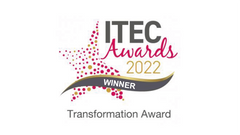 ITEC Awards 2022 Winner of the Transformation Award