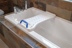 Width Adjustable Bath Board with Integral Handle