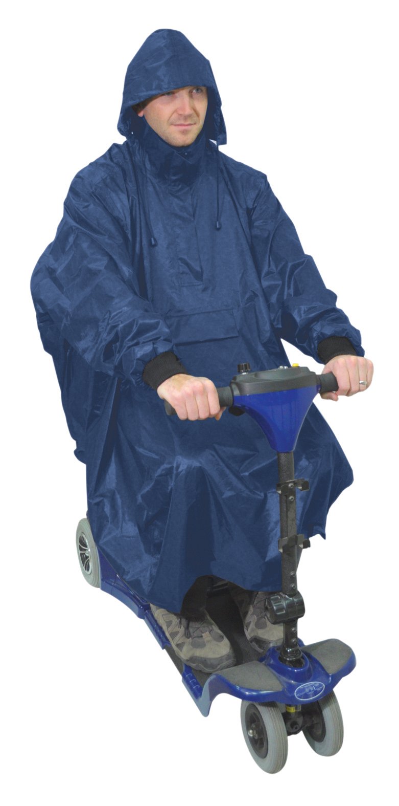 Deluxe Scooter Poncho Navy