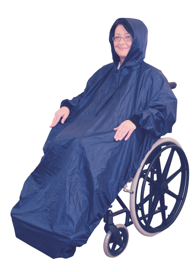 Wheelchair Mac with Sleeves Blue