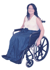 Fleece Lined Wheelchair Cosy Blue