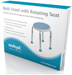 Bath Stool with Rotating Seat