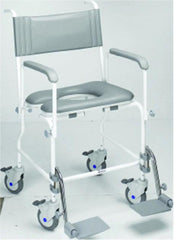 Aquamaster (A06) Attendant Propelled Shower Commode Chair 17''