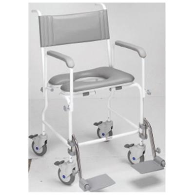 Aquamaster (A06) Attendant Propelled Shower Commode Chair 19''