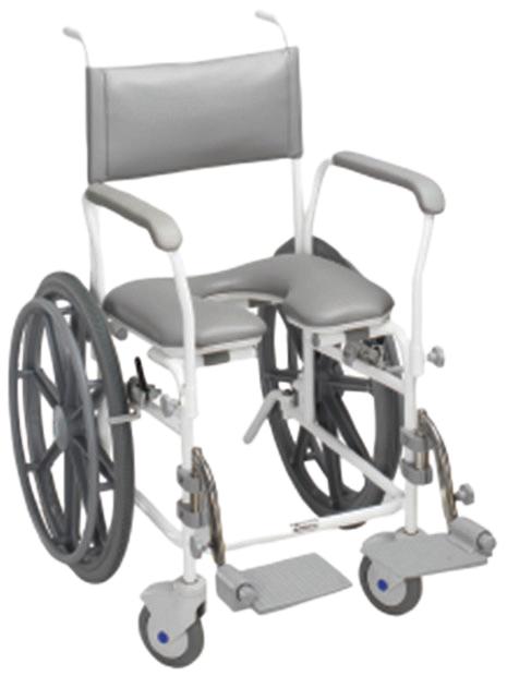 Aquamaster (A11) Self Propelled Shower Commode Chair 17''