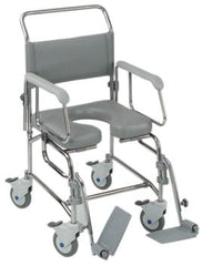 Transaqua (TA6) Attendant Propelled Shower Commode Chair 21'' Seat