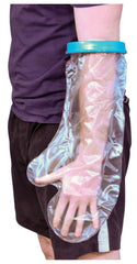 Waterproof Cast and Bandage Protector for use whilst Showering/Bathing (Adult-Short Arm)