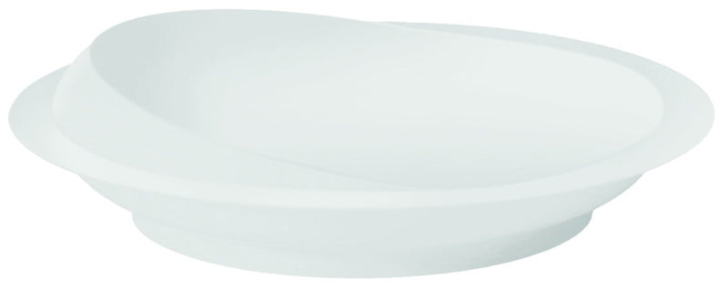Scoop Plate White