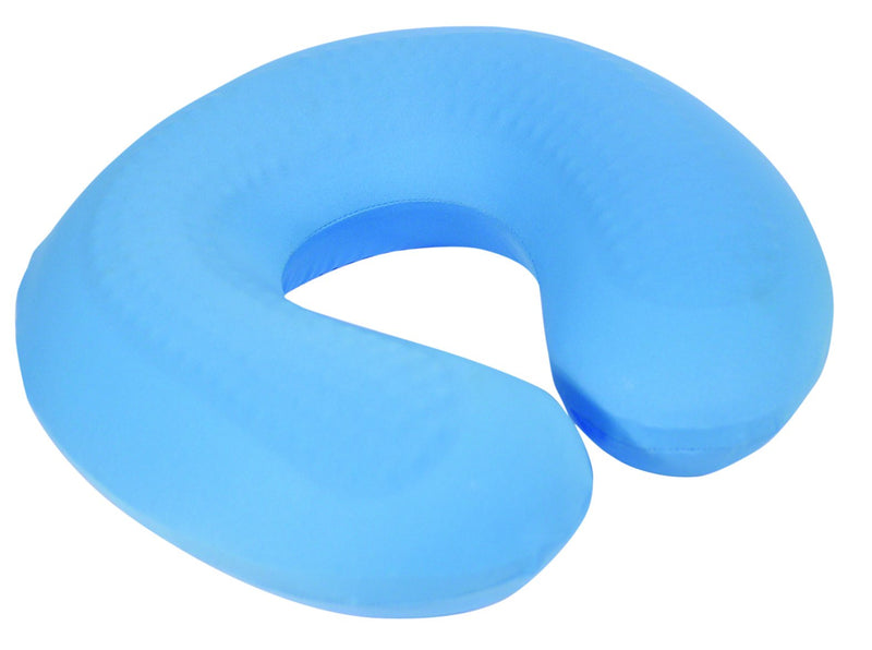 Memory Foam and Gel Neck Cushion Blue 