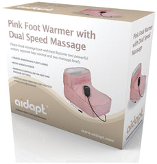 Electric Dual Speed Soft Massaging Foot Boot with Heat (Default)