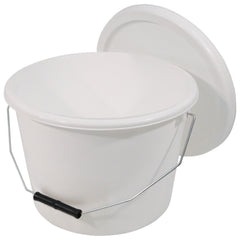 10 Litre Commode Bucket and Lid for a Range of Commodes