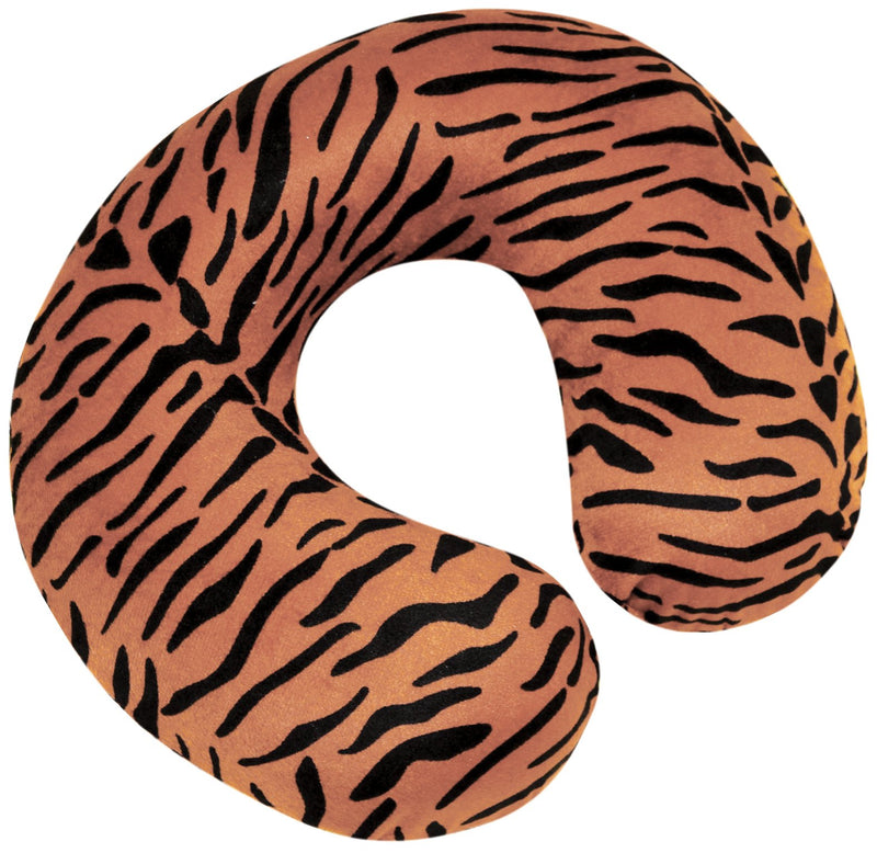 Spare Cover for Blue Memory Foam Neck Cushion Brown Tiger