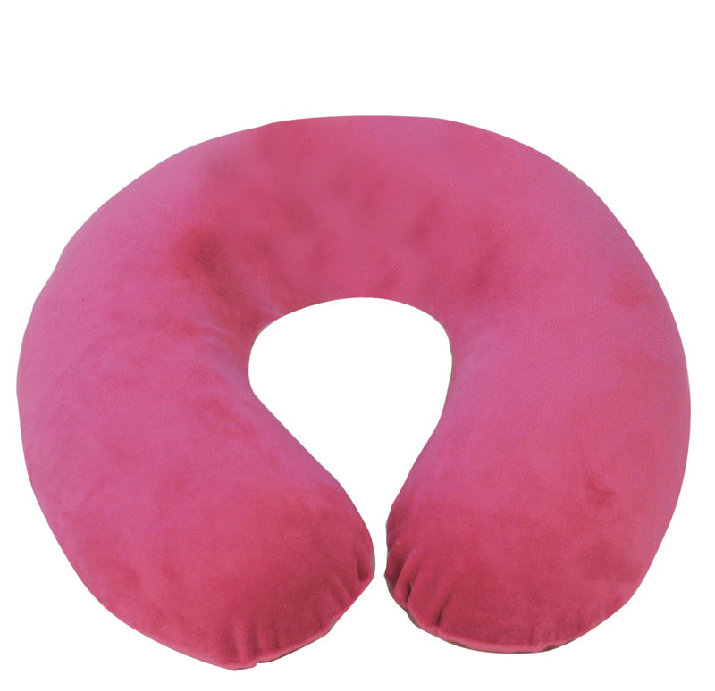 Spare Cover for Blue Memory Foam Neck Cushion Hot Pink