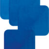 Tenura Silicone Rubber Blue Anti Slip Square Mat/Coaster 140 x 140mm - Image 3