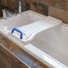 Width Adjustable Bath Board with Integral Handle