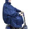 Deluxe Scooter Poncho Navy