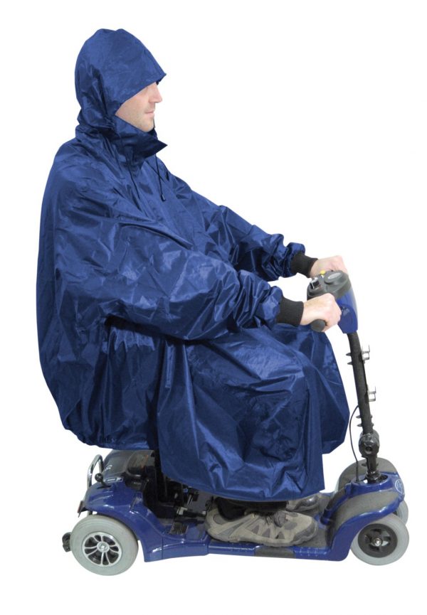 Deluxe Scooter Poncho Navy