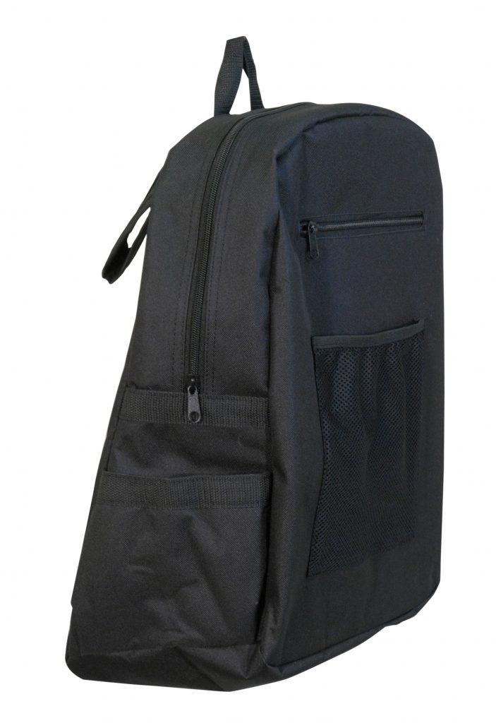 Deluxe Lined Wheelchair Bag Black