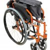 Aidapt Deluxe Lightweight Self Propelled Aluminium Orange Wheelchair
