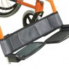 Aidapt Deluxe Lightweight Self Propelled Aluminium Orange Wheelchair