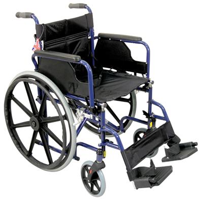 Deluxe Self Propelled Steel Wheelchair