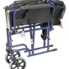 Deluxe Self Propelled Steel Wheelchair