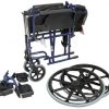 Deluxe Self Propelled Steel Wheelchair