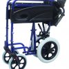 Aluminium Compact Transport Blue Wheelchair