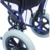 Aluminium Compact Transport Blue Wheelchair