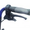Aluminium Compact Transport Blue Wheelchair