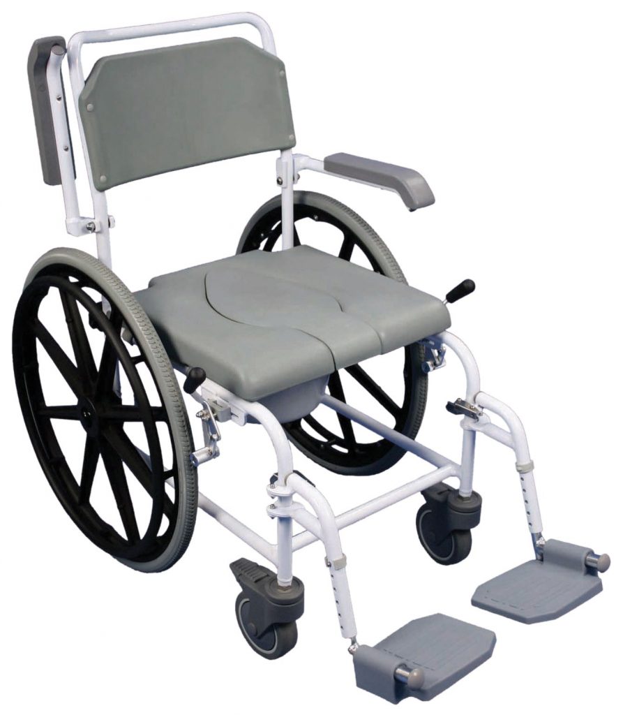 Self Propelled Shower Commode Chair