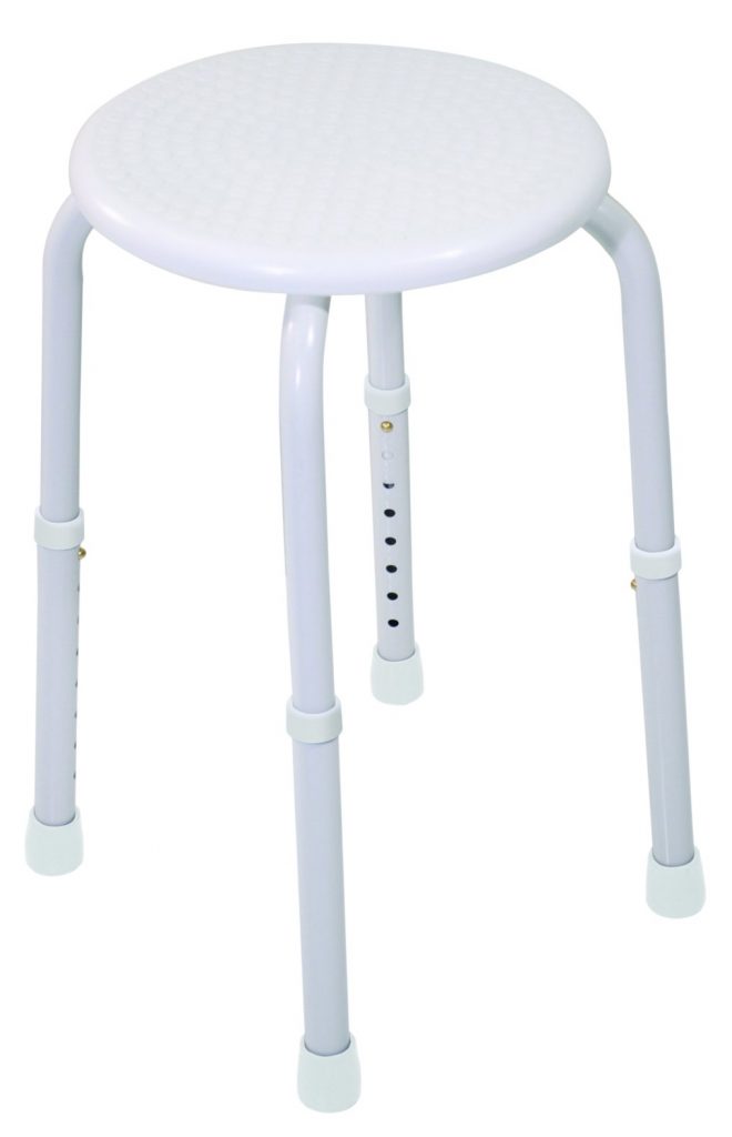 Multi-Purpose Adjustable Stool White