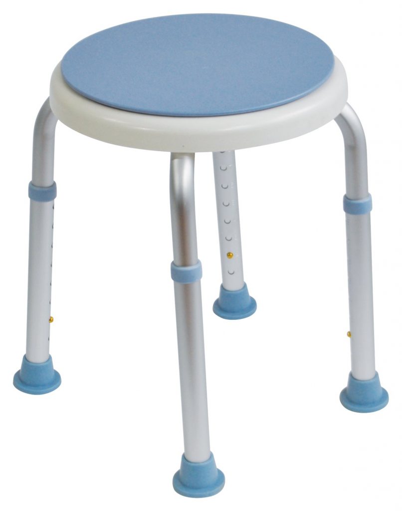 Bath Stool with Rotating Seat