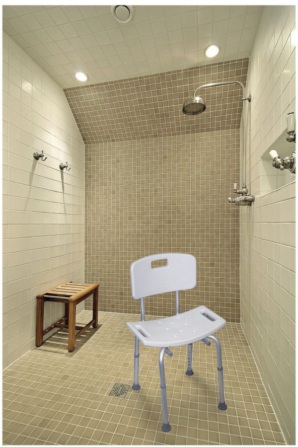 Shower Stool with Back