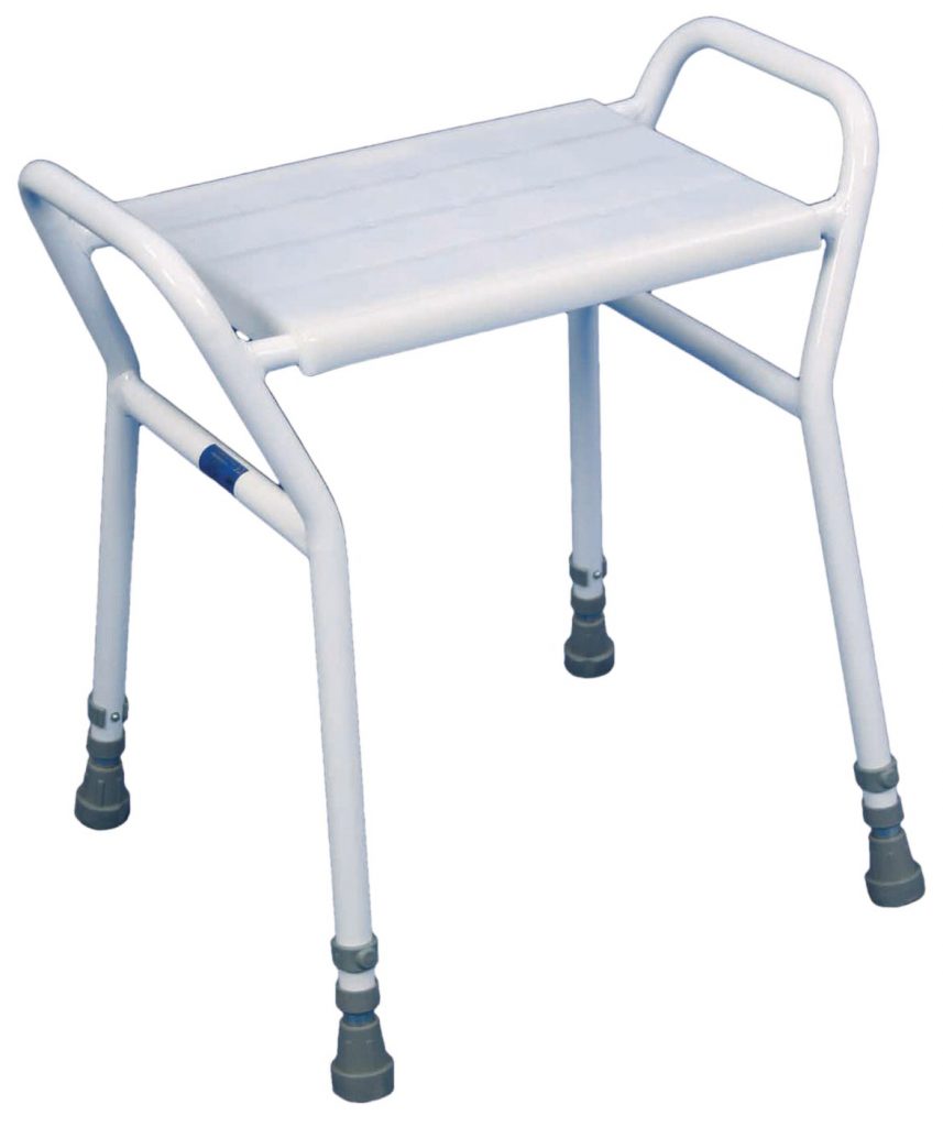 Strood Height Adjustable Shower Stool Large