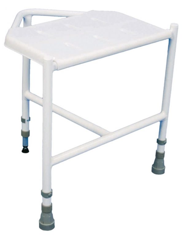 Pembury Height Adjustable Corner Shower Stool