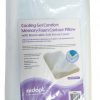Cooling Gel Comfort Memory Foam Contour Pillow with Removable Soft Velvet Cover