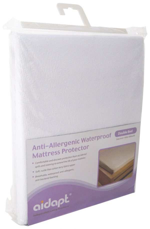 Anti-Allergenic Waterproof Double Size Mattress Protector