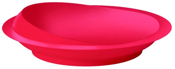 Scoop Plate Red