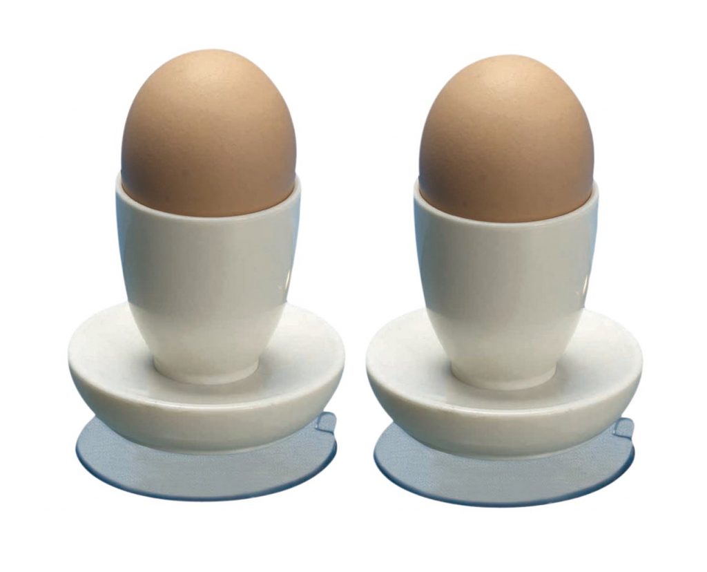 Egg Cups with Suction Base (Pair)