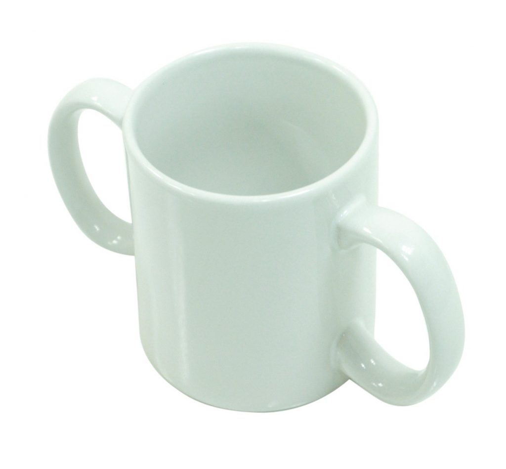 Two Handled Ceramic Mug