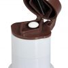 3-in-1 Pill Cutter, Crusher and Storage-Black