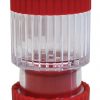 3-in-1 Pill Crusher and Cutter with Storage Red