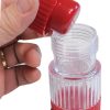 3-in-1 Pill Crusher and Cutter with Storage Red