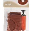 Inflatable Pressure Relief Ring Cushion Maroon