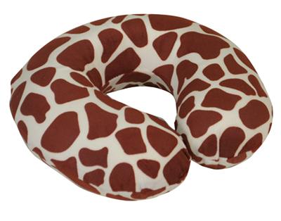 Memory Foam Neck Cushion White Giraffe