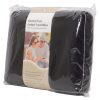 Memory Foam Contour Travel Pillow Black