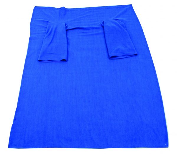 Sleeved Fleece Blanket Blue