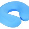 Memory Foam and Gel Neck Cushion Blue